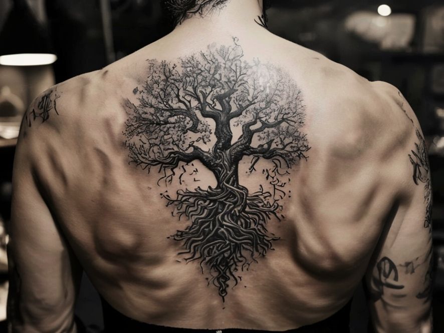 Tatouage Viking Vegvisir : Le Guide Éternel à Travers les Brumes Nordiques