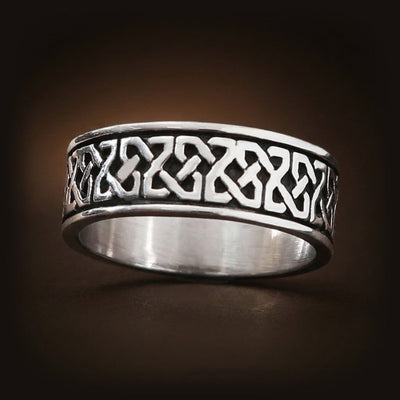 Bague Viking Entrelacs Noeuds Celtiques