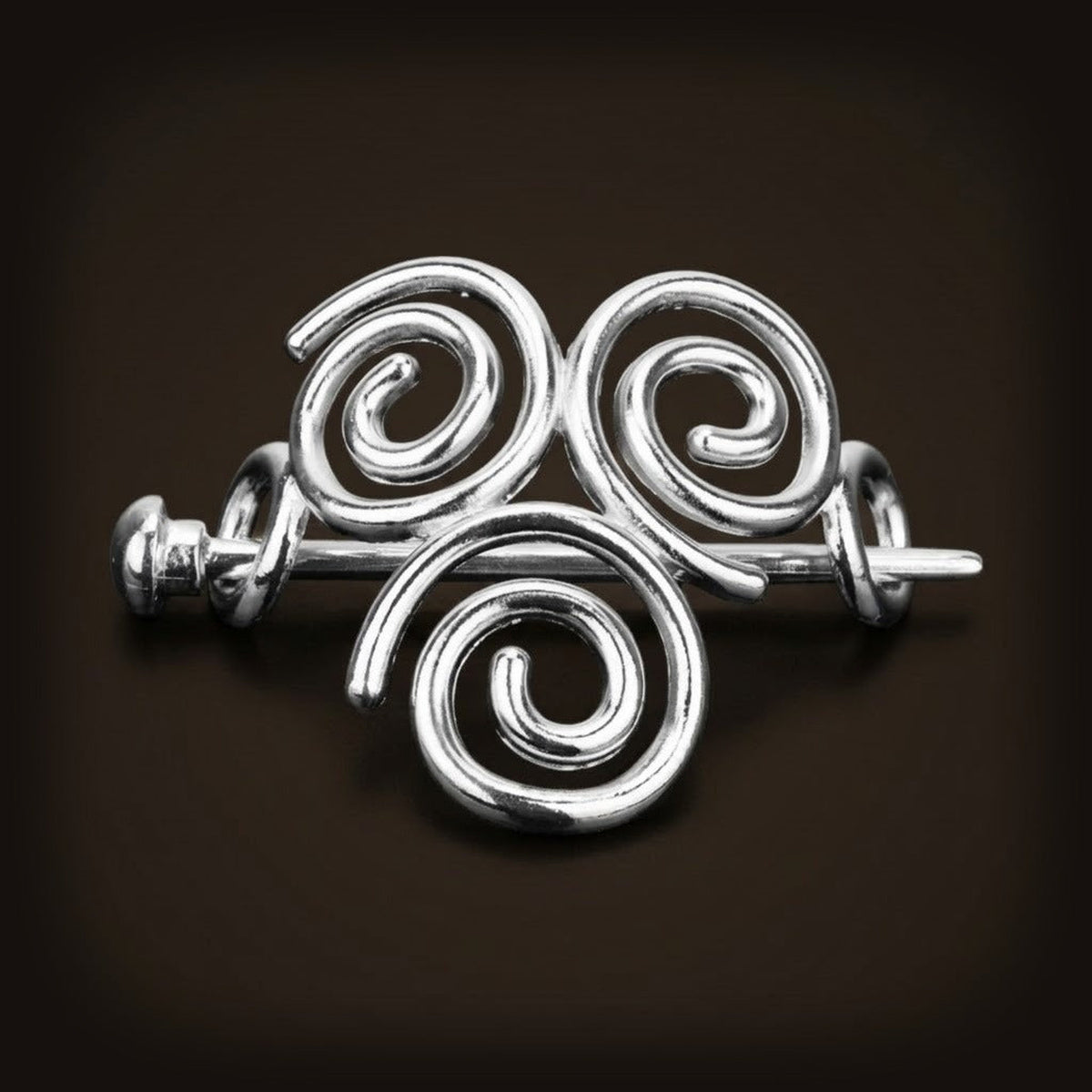 Barrette Viking Triple Spirale
