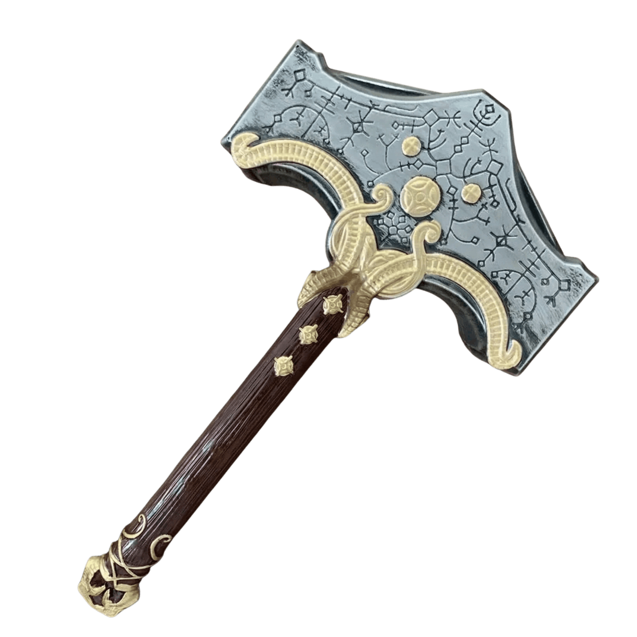 Réplique marteau de Thor Mjölnir God of War en mousse PU 48cm - vue de face