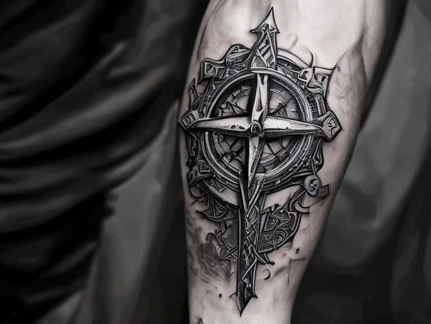 Tatouage Viking Huginn et Muninn : Sagesse d'Odin et Gardiens de l'Esprit