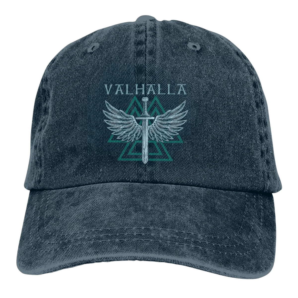 Casquette Viking Valhalla Délavée, coloris marine délavé