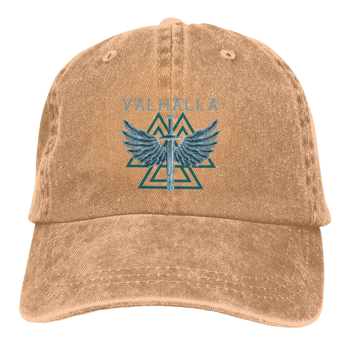 Casquette Viking Valhalla Délavée, coloris sable délavé