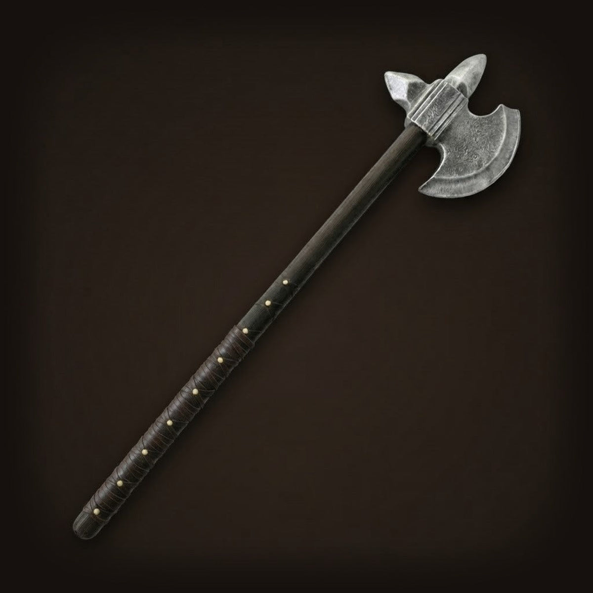 Hache Danoise Viking à Deux Mains : Mousse PU, 87 cm, vue complète